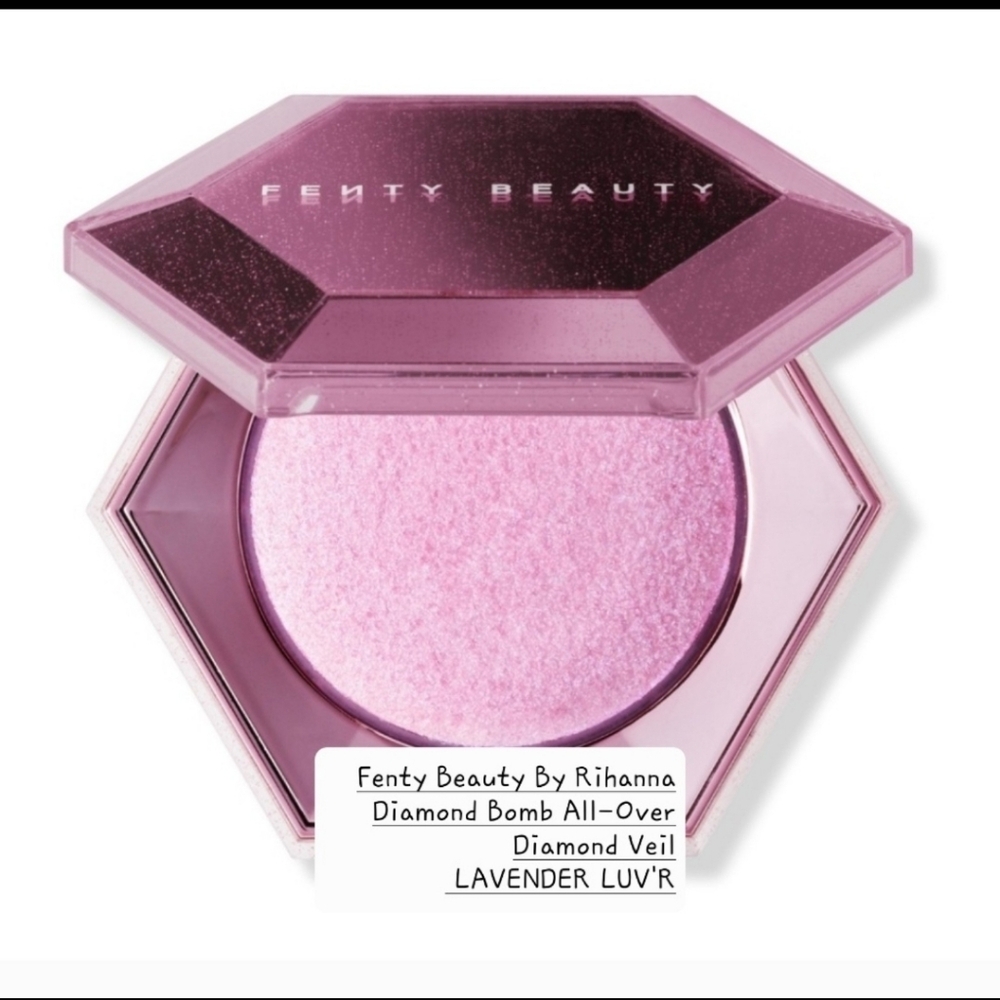 Fenty Beauty Diamond Bomb All-Over Diamond Veil LAVENDER LUV'R. PRICE IS FIRM